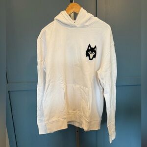 Greyson Lake Fleece Hoodie w/Chenille Wolf Patch